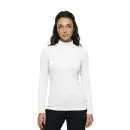 Wholesale women's white long-sleeve turtleneck shirt